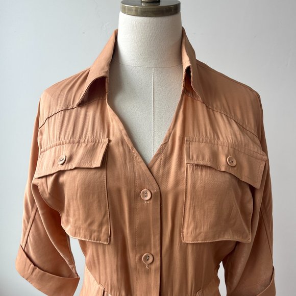 Strut and Bolt Light Orange Jumpsuit - Picture 2 of 8